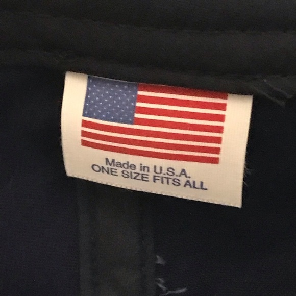 USA Crafted for U.S. Air Force Reserve Adjustable Navy Blue Ball Cap - Picture 14 of 14